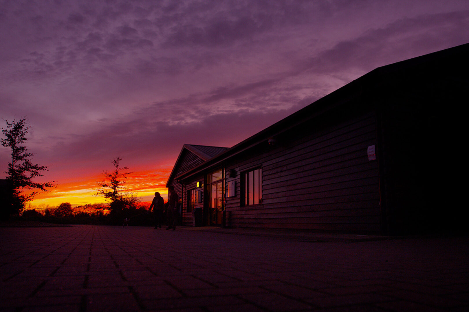 Fitzpatrick Referrals hospital at sunset