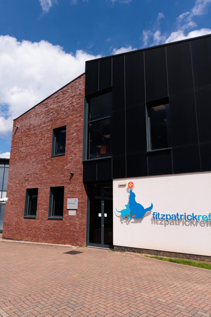 Exterior of Fitzpatrick Referrals specialist veterinary hospital
