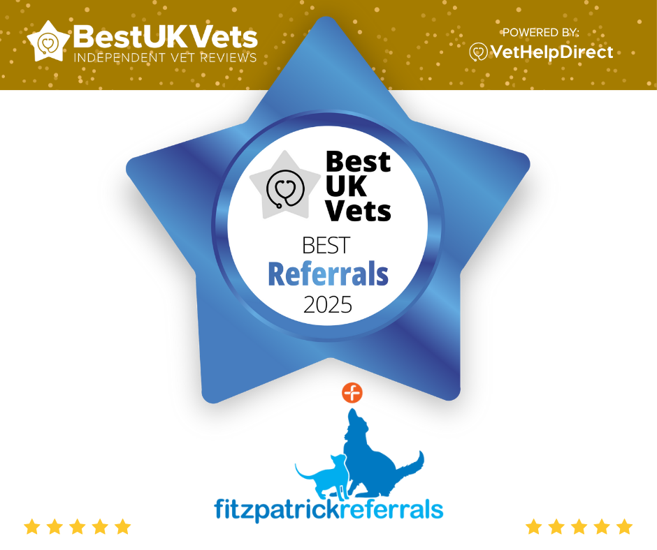 Best UK Vets Best Referrals 2025 logo