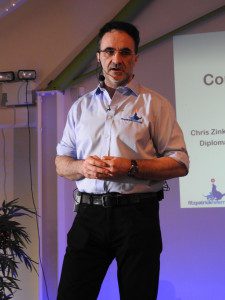 Professor Noel Fitzpatrick speak at FORWARD held at Wildwood Golf Club Alfod Surrey