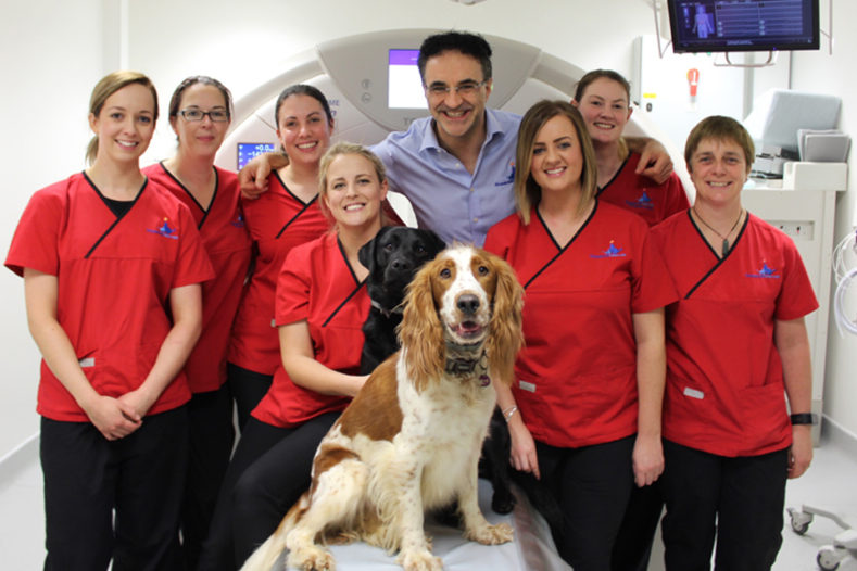 Advanced Diagnostic Imaging team with Noel Fitzpatrick on World Radiography Day 2018