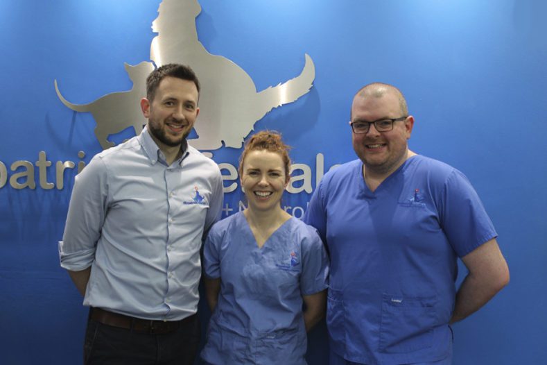 Orthopaedic surgeons James, Padraig and Susan at Fitzpatrick Referrals