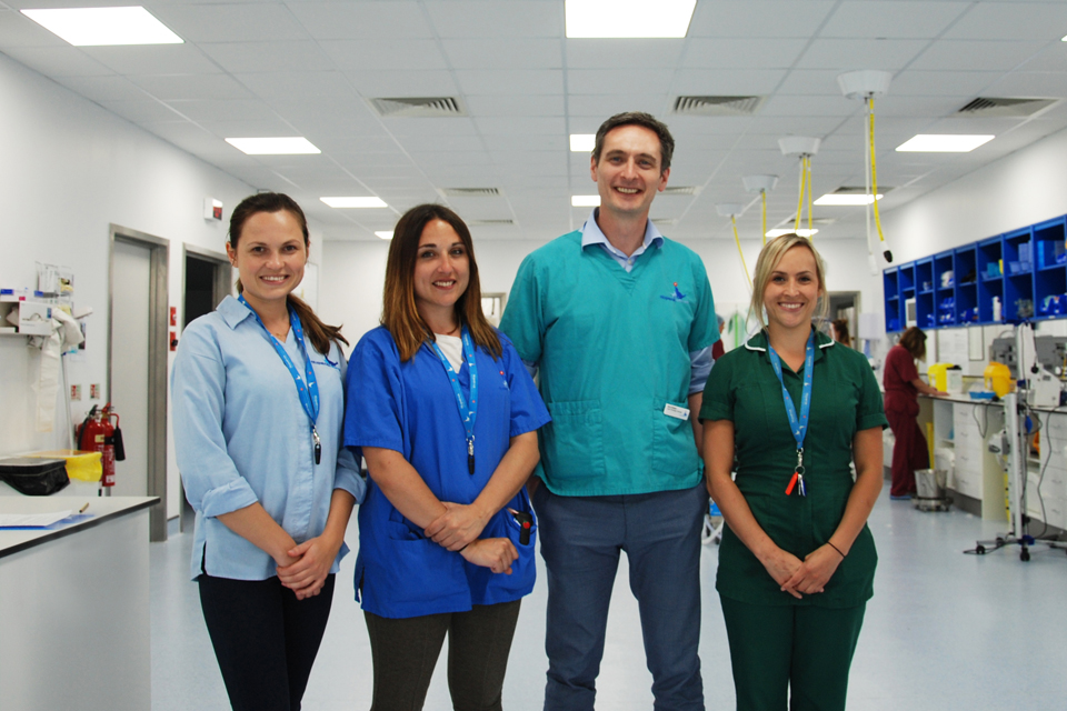 Dr Iain Grant and the medical oncology team at Fitzpatrick Referrals Dr Iain Grant and the medical oncology team at Fitzpatrick Referrals