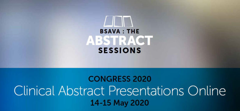 BSAVA 2020 - The Abstract Sessions poster