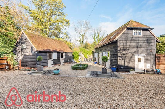 The Haybarn Airbnb accommodation in Grayswood
