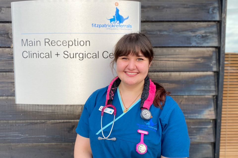 Registered Veterinary Nurse Anna Mollame