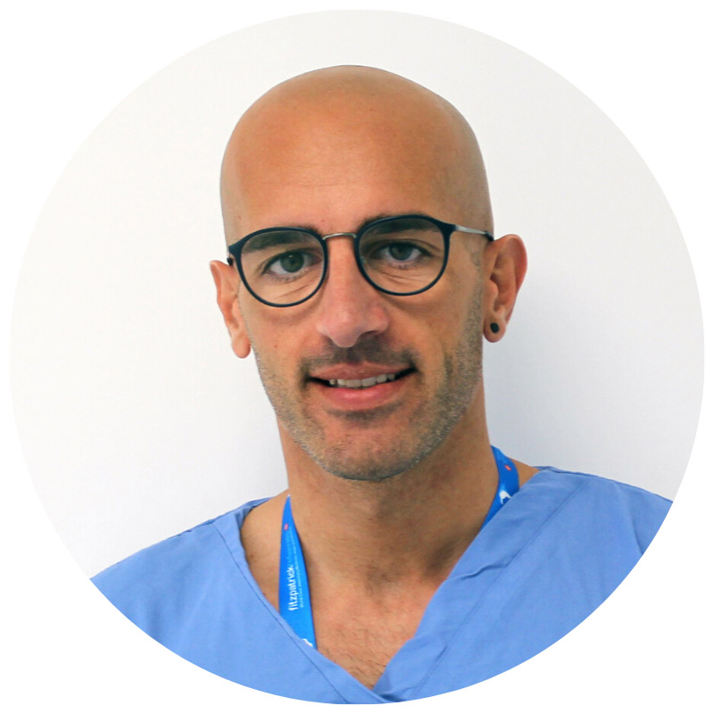 Head shot of Orthopaedic Registrar Mario Coppola