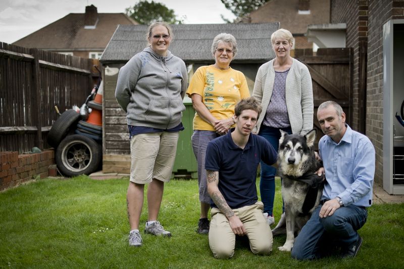 Chief with his family Chief's story - total hip replacement